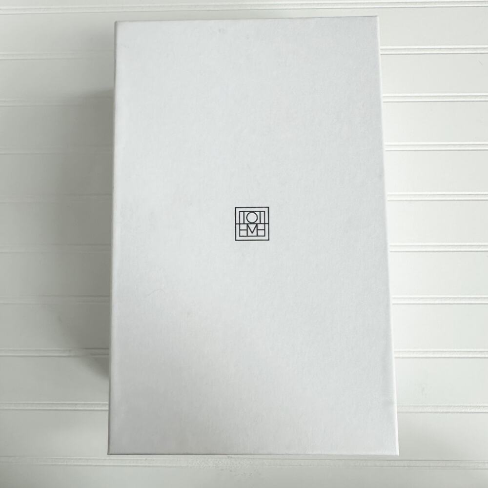 Toteme Chocolate Brown Suede Loafers Slip On Flats - Picture 14 of 14